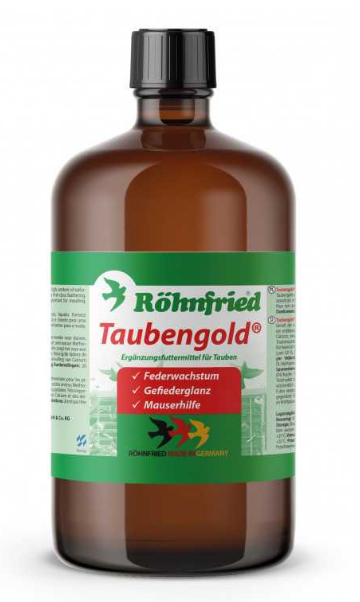 Taubengold, Rohnfried, 1000 ml, Supliment năpârlire pentru porumbei