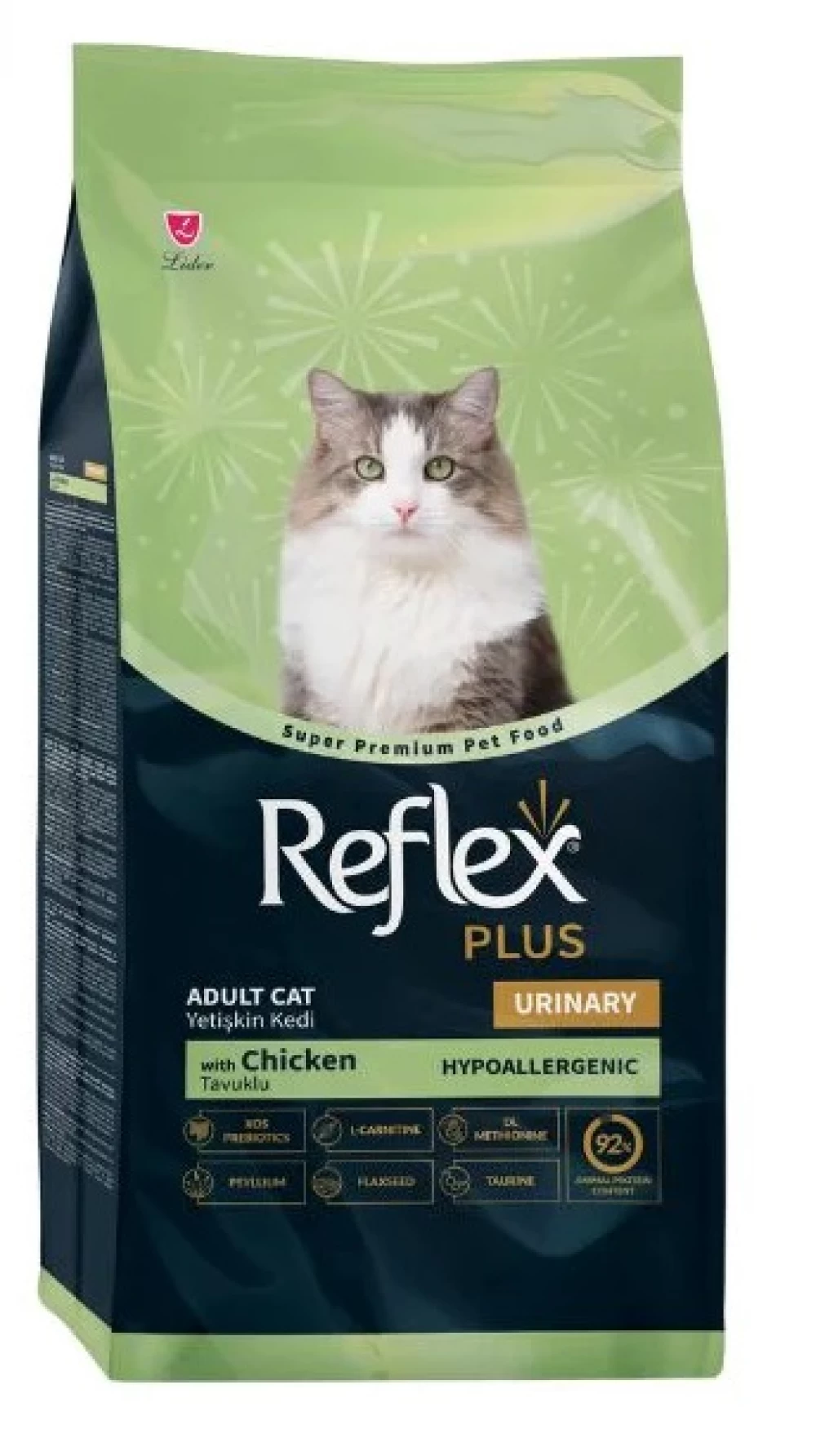 Reflex Plus Adult Cat Urinary cu Pui, 15 kg