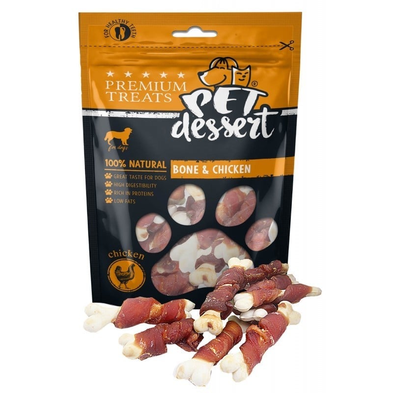 Pet's Desert Dog Bone&Chicken