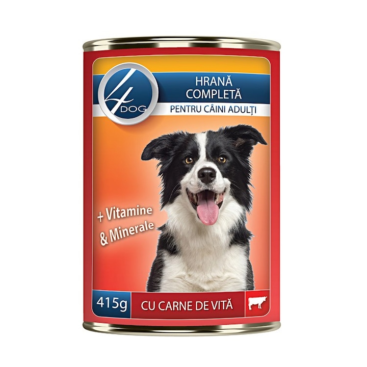 4dog Hrana Umeda Caini Vita Conserva 415gr