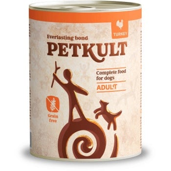 Petkult Adult Curcan, hrana umeda caini, 400G